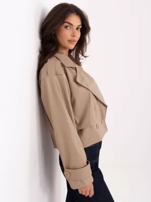 Dámská bunda RUE PARIS IT-KR-FL9558.60 BEIGE