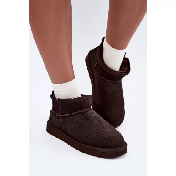  Dámské sněhule VINCEZA 97971 CHOCOLATE 