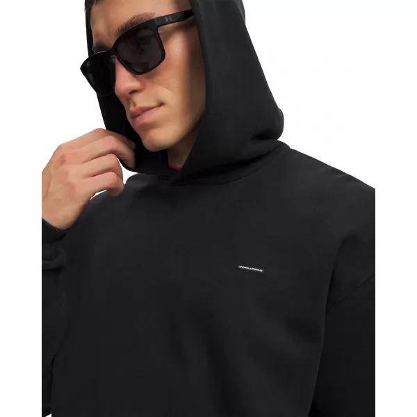  Pánská mikina UNDER ARMOUR UA M ICON VINTAGE FLEECE HD 6019104-008 ČERNÁ 