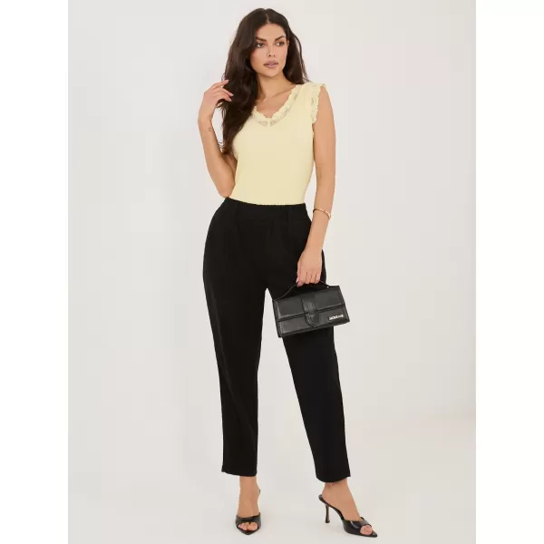  Dámské kalhoty RUE PARIS RV-SP-A1311.60 BLACK 