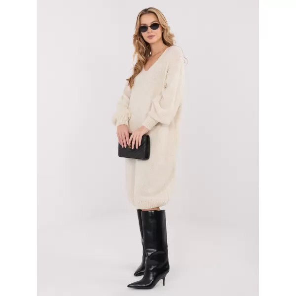  Dámské šaty FACTORY PRICE IN-SK-5962.22 LIGHT BEIGE 
