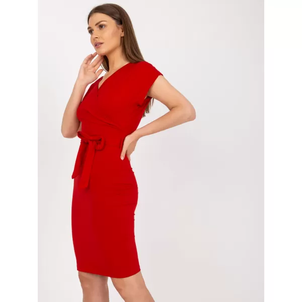  Dámské šaty RUE PARIS RV-SK-8018.91 RED 