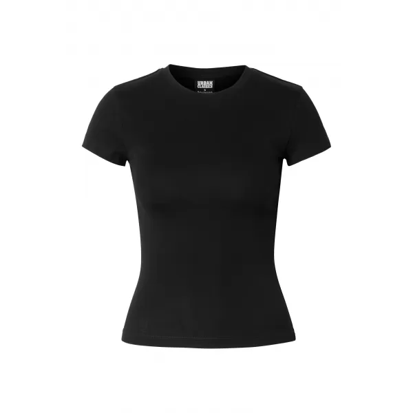  Dámské tričko URBAN CLASSICS TB8569-00007 BLACK 