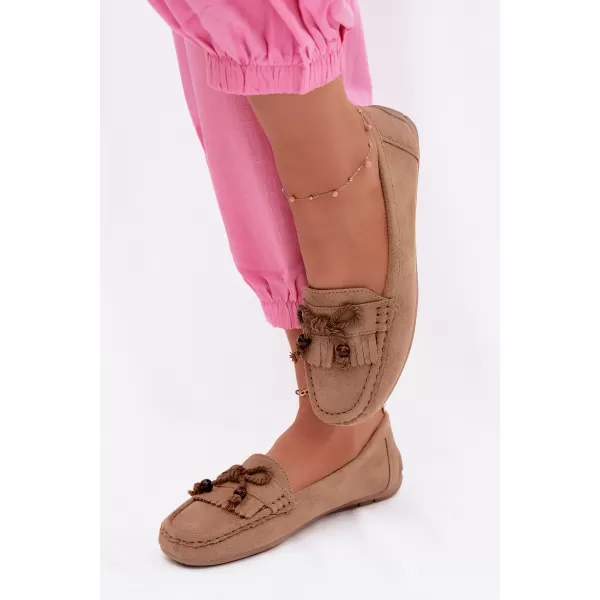  Dámské mokasíny BOTO W2515 TAUPE 