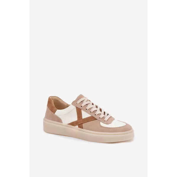  Dámské tenisky ZAZOO N1108S5/725/1098/771 BEIGE 