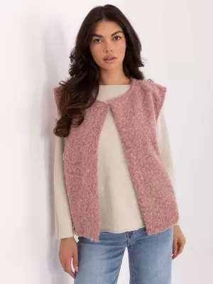 Dámská vesta RUE PARIS IT-KZ-FL9622.29P DARK PINK