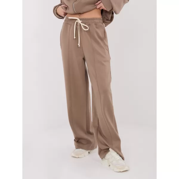  Dámské kalhoty FACTORY PRICE SM-SP-A1561.25 DARK BEIGE 