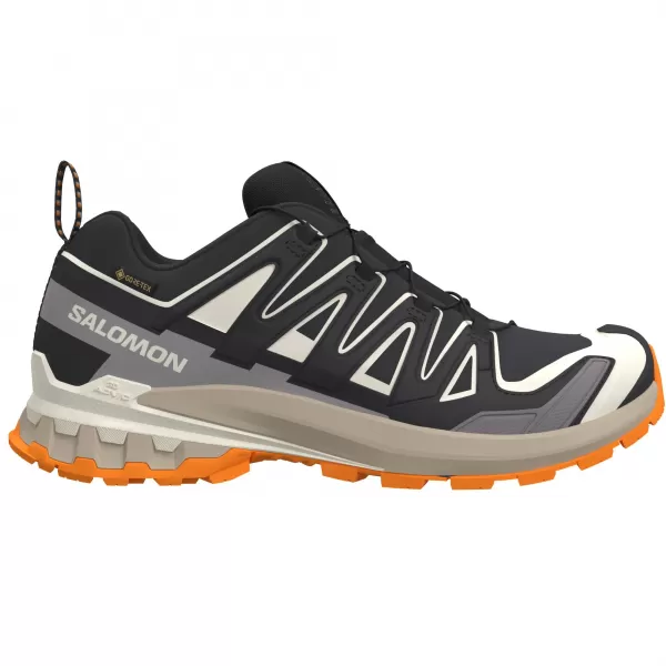  Pánské boty SALOMON XA PRO 3D V9 GORE-TEX L47881900 BLACK/VANILLA ICE/TURMERIC 