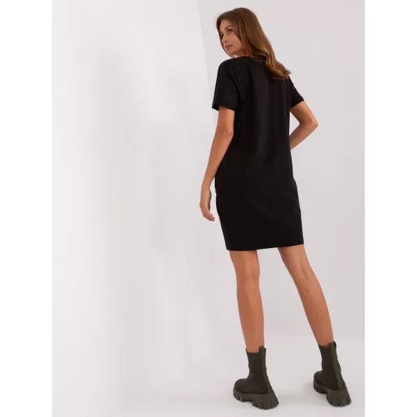  Dámské šaty RUE PARIS RV-SK-8724-1.91 BLACK 