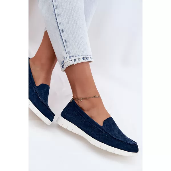  Dámské mokasíny VINCEZA 95360 BLUE 
