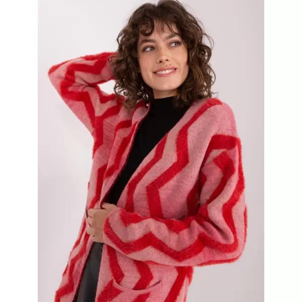  Dámský svetr WOOL FASHION ITALIA AT-SW-234701.34 RED 