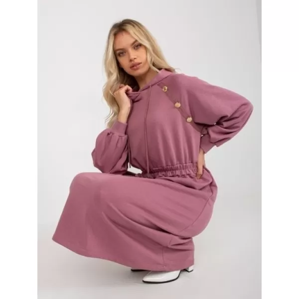  Dámské šaty RELEVANCE RV-SK-8336.12P DARK PINK 