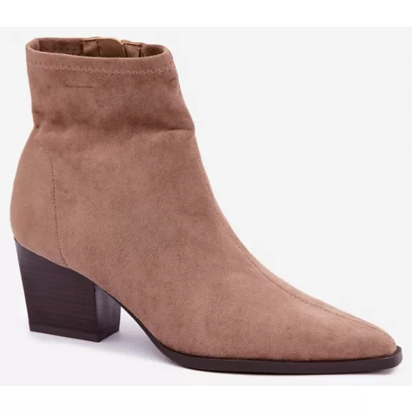  Dámské kotníkové boty BOTO D-209 BROWN 
