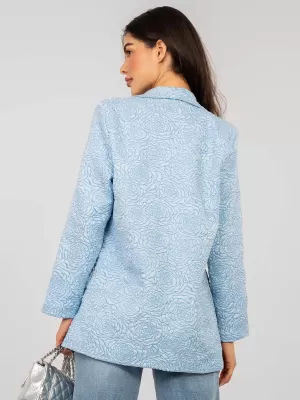 Dámská bunda RUE PARIS IT-MA-21839.10 LIGHT BLUE