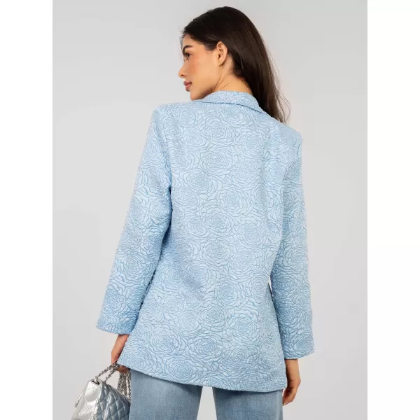  Dámská bunda RUE PARIS IT-MA-21839.10 LIGHT BLUE 