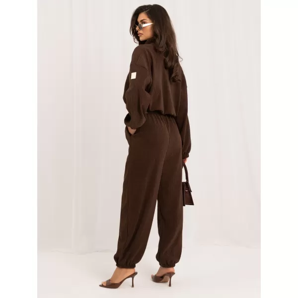  Dámské kalhoty ITALY MODA MI-SP-P72003H.70 BROWN 