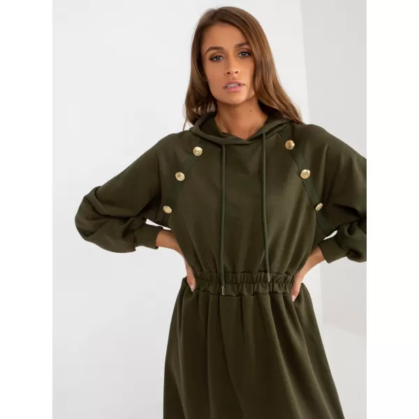  Dámské šaty RELEVANCE RV-SK-8336.12P KHAKI 