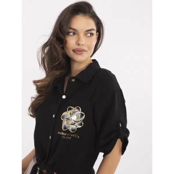 Dámská košile ITALY MODA DHJ-KS-8595-1.66 NOIRE 