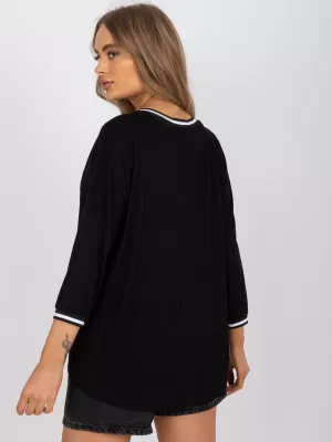 Dámská halenka BASIC FEEL GOOD RV-BZ-7805.66P NOIRE