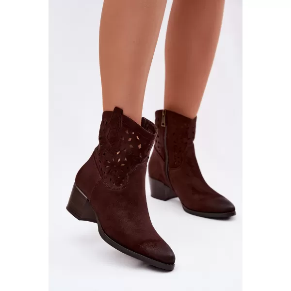  Dámské boty VINCEZA 58452 CHOCOLATE 