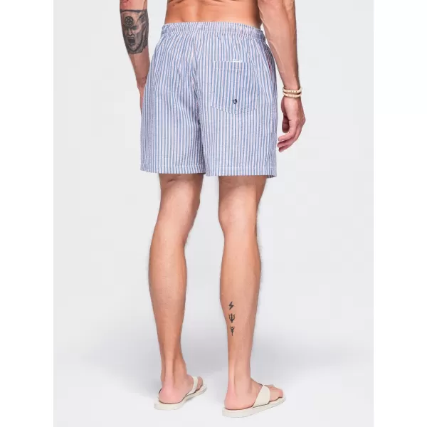  Pánské kraťasy OMBRE OM-SRSS-0214 MUTED BLUE 