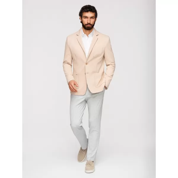  Pánské sako OMBRE M165 BEIGE 