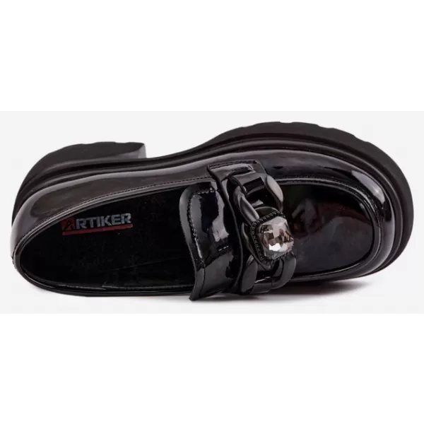  Dámské polobotky ARTIKER 55C1069 BLACK 