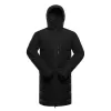 Pánský zimní kabát ALPINE PRO PUER BLACK
