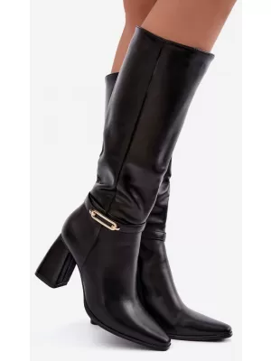 Dámské kozačky BOTO NC1370 BLACK