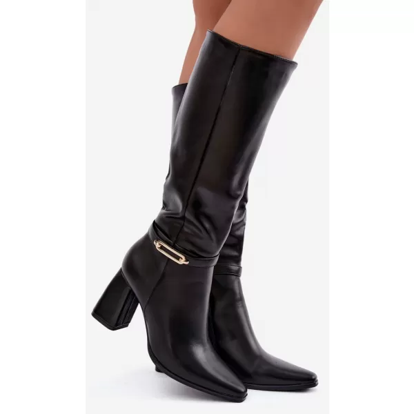  Dámské kozačky BOTO NC1370 BLACK 