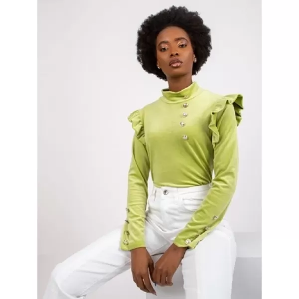  Dámská halenka ITALY MODA DHJ-BZ-6533A.44P LIME 