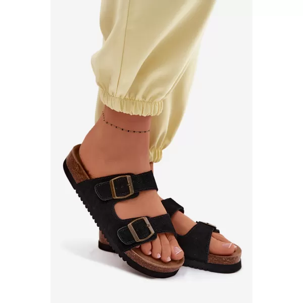  Dámské pantofle BOTO 2832 BLACK 