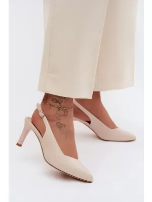 Dámské sandály SERGIO LEONE SK158 BEIGE