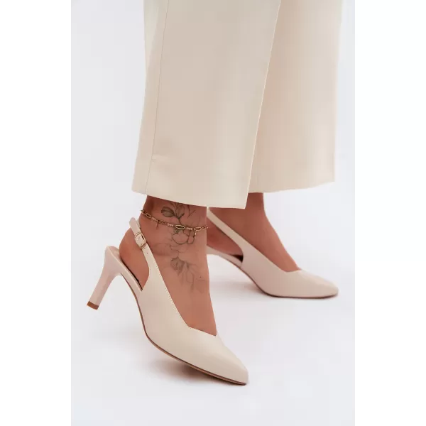  Dámské sandály SERGIO LEONE SK158 BEIGE 