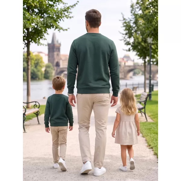 Pánská mikina ALTISPORT NP/ALMST43001 BOTTLE GREEN 