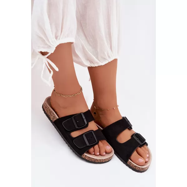  Dámské pantofle BOTO 26DZ21-107 BLACK 