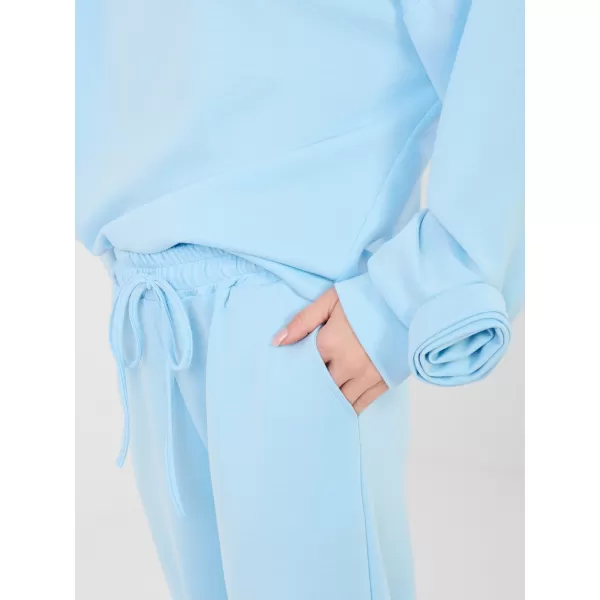  Dámská tepláková souprava ITALY MODA IT-KMPL-10015.33 LIGHT BLUE 