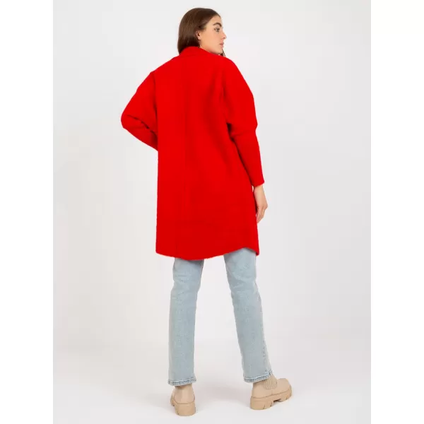  Dámský kabát FACTORY PRICE MBM-PL-1521.97P RED 