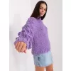 Dámský svetr WOOL FASHION ITALIA AT-SW-2382.97P VIOLET