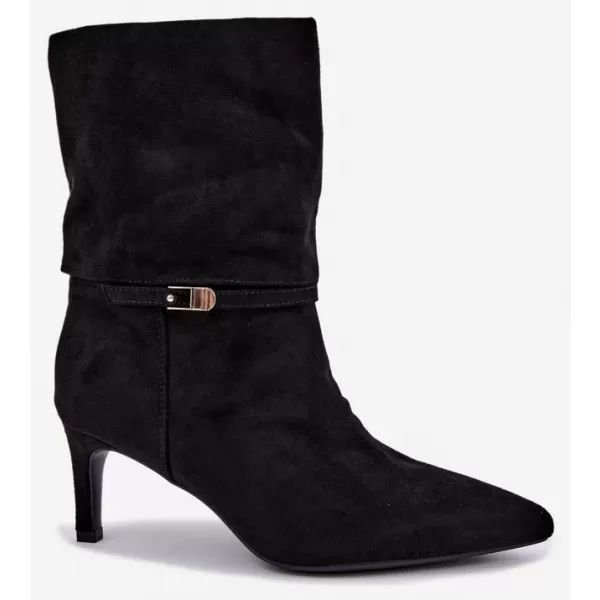  Dámské kotníkové boty BOTO 6519 BLACK 