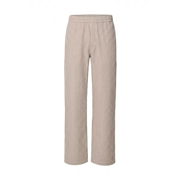  Pánské kalhoty URBAN CLASSICS TB8418-22409 BROWN MOCCA/WHITE 