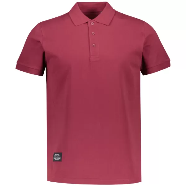 Pánské triko s límečkem ALTISPORT NP/ALMST90601 BORDEAUX 