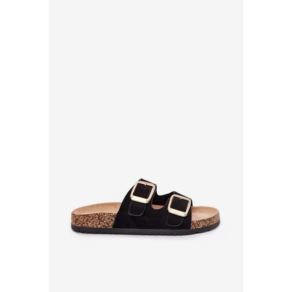  Dámské pantofle BOTO 25SD21-8330 BLACK 