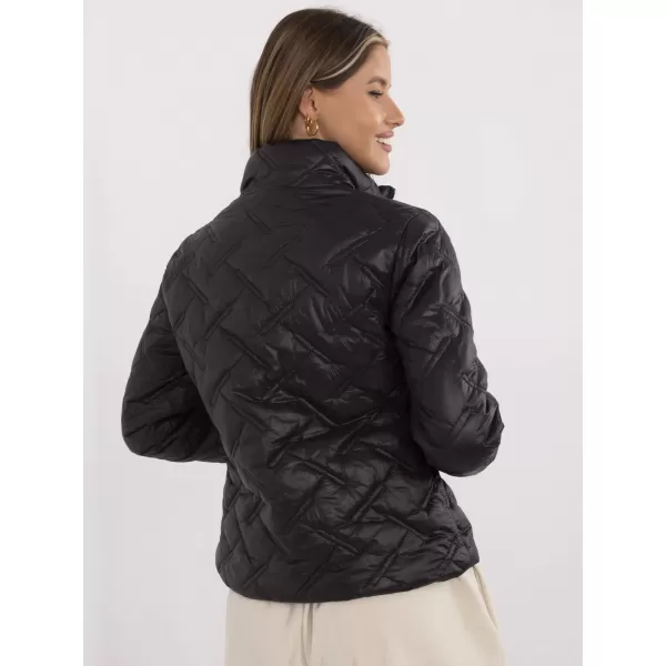  Dámská bunda ITALY MODA MI-KR-88625.12 NOIRE 
