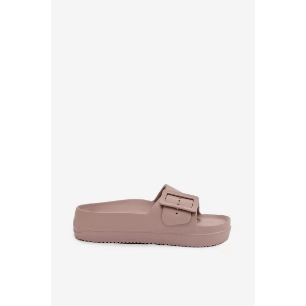  Dámské pantofle BIG STAR SHOES TT274A079 BEIGE 