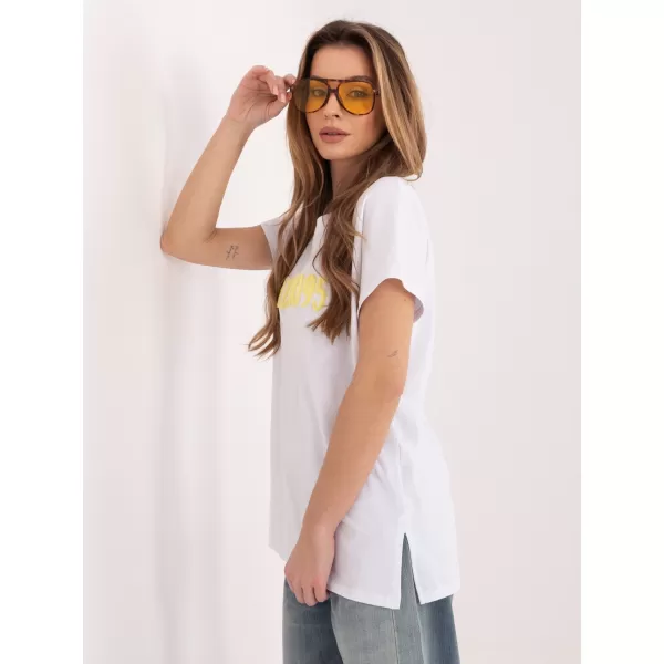  Dámské tričko RELEVANCE RV-TS-A1206.84 WHITE-YELLOW 