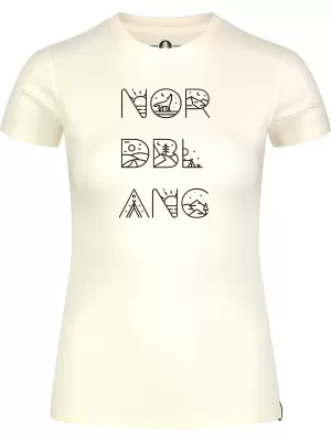 Dámské triko NORDBLANC RESCUE NBSLT8178 BÍLÁ