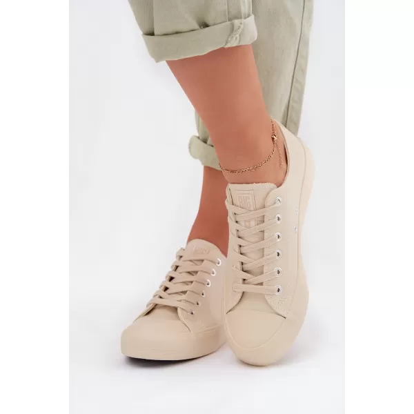  Dámské tenisky BIG STAR SHOES TT274019 BEIGE 