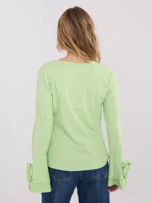 Dámská halenka ITALY MODA IT-BZ-22139.55 BRIGHT GREEN