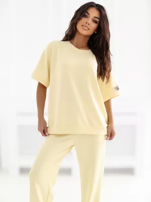 Dámský komplet RUE PARIS RV-KMPL-A1290.94 BRIGHT YELLOW